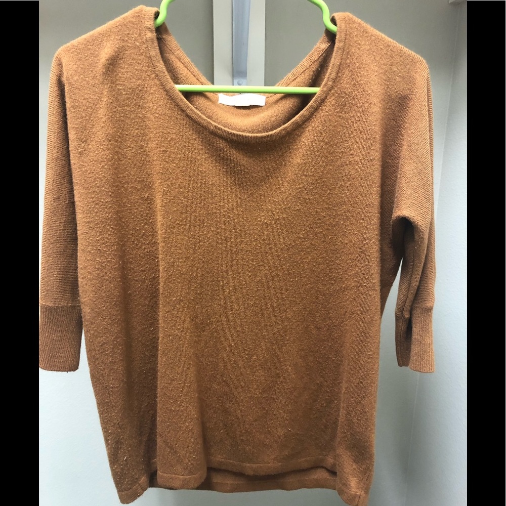 Brown sweater